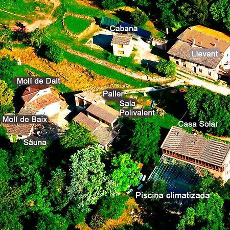 La Cabana Del Moli De La Plana Riudaura Ngoại thất bức ảnh